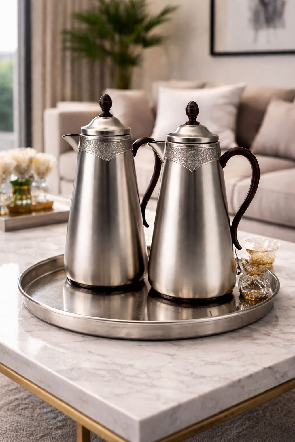 Tea & Coffee Pot Set