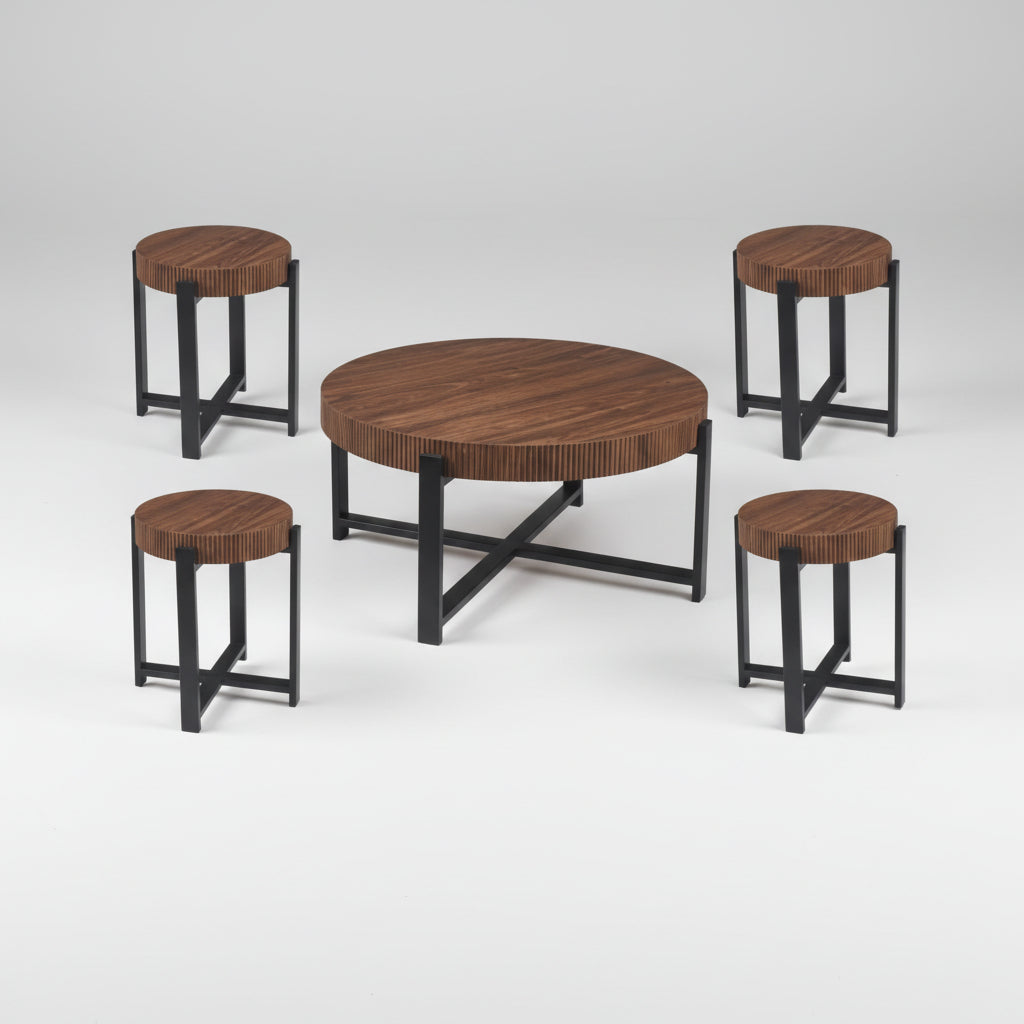 GROVE Table Set - Wood