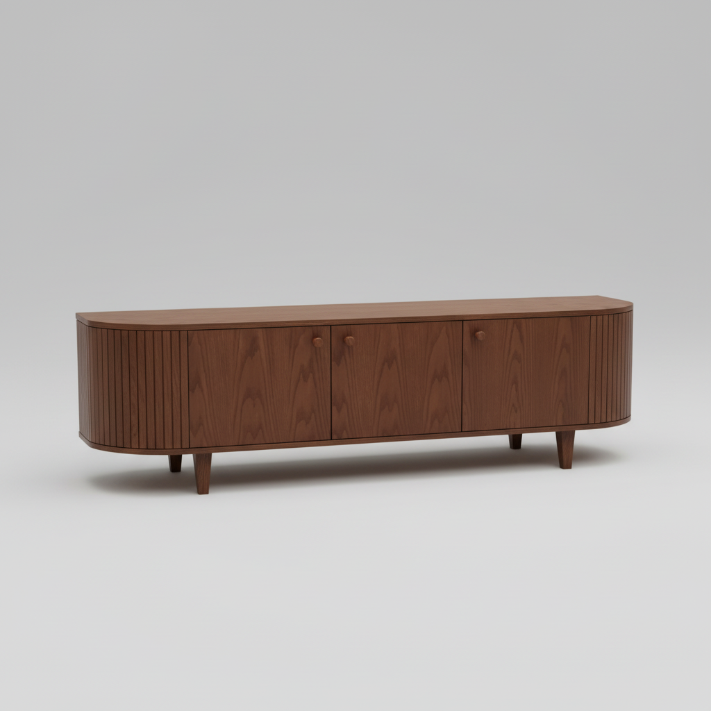 Premium TV Unit 200×40×55cm | Luxury Living Room Collection