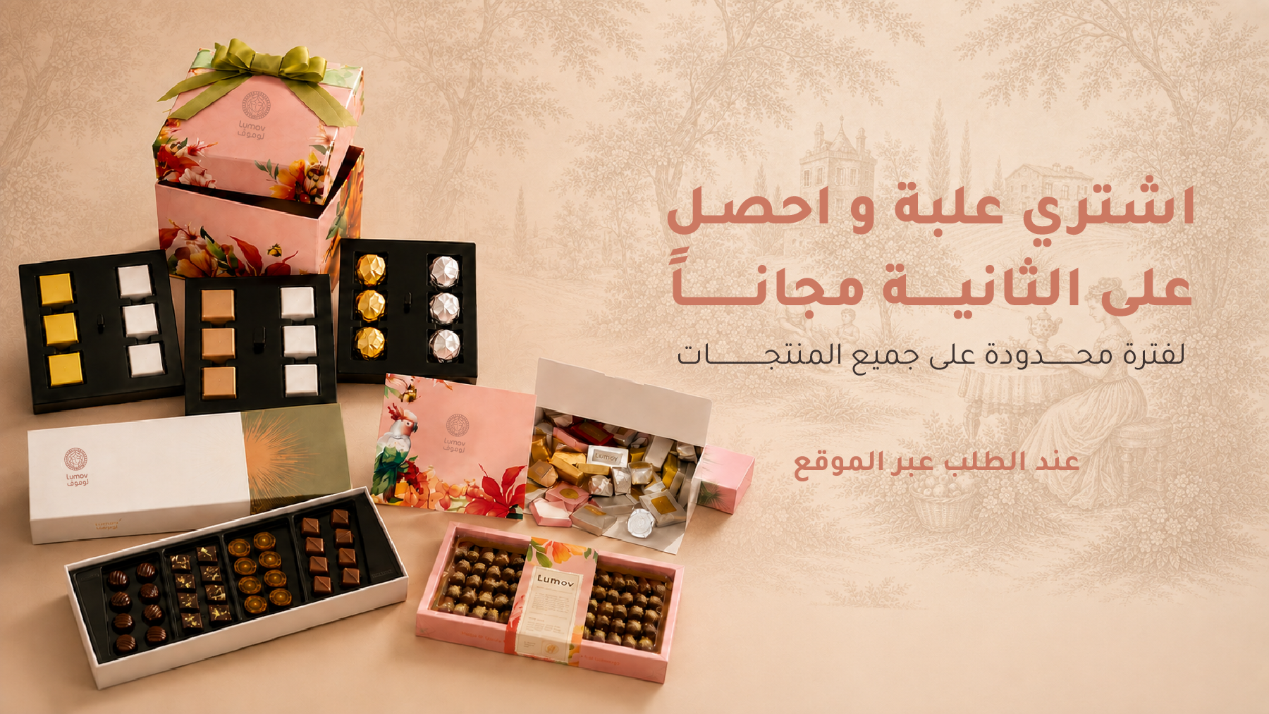 Buy one box and get the second free