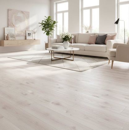 Superior Standard Oak White Parquet - 7mm