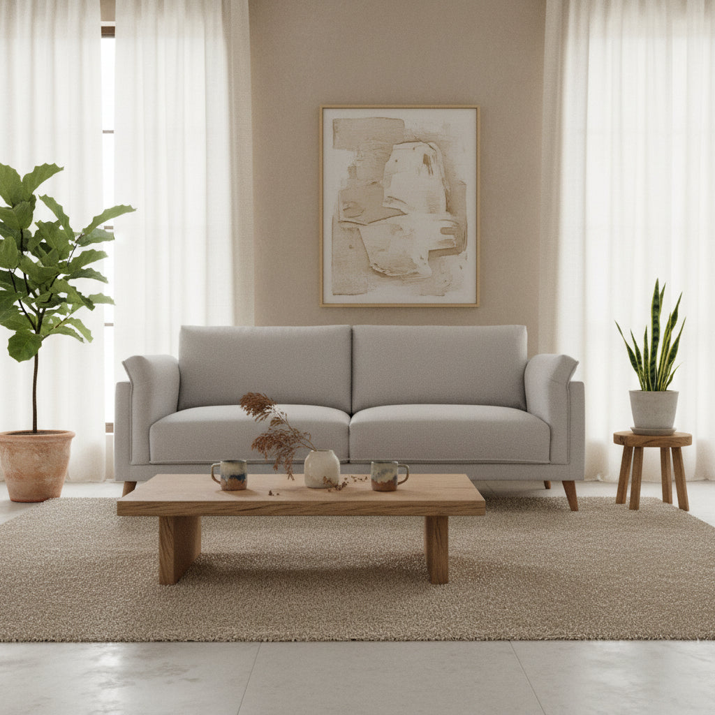 Summer Comfort 3-Seater Sofa - HomeSquare