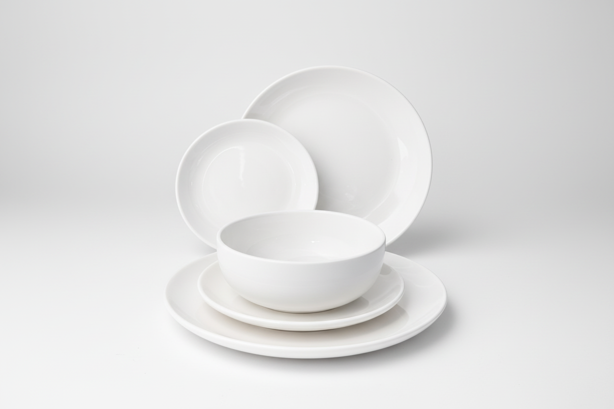 Luxora Dinner Set - 18 Pieces for 6 Persons