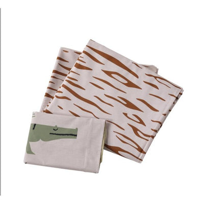 DUVET COVER SET SAFARI 160X220
