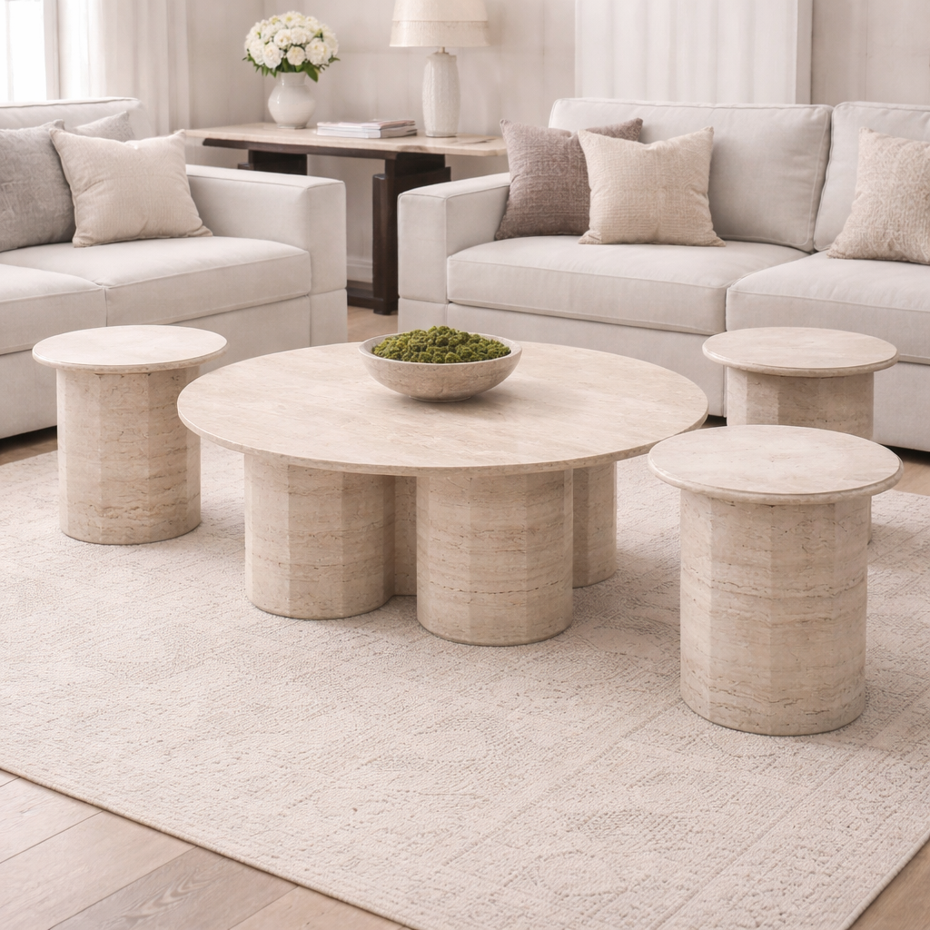 Premium Table Collection | 5-Piece Set | Luxury Living