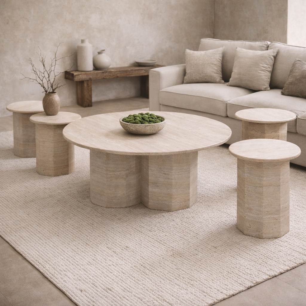 Premium Table Collection | 5-Piece Set | Luxury Living