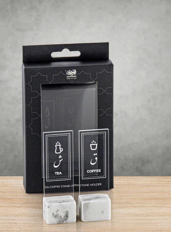 Luxe Marble Collection - Tea & Coffee Stand Set Marble