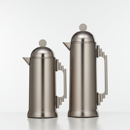 Prestige Collection - Vacuum Flask Set 0.7L & 1L Nickel