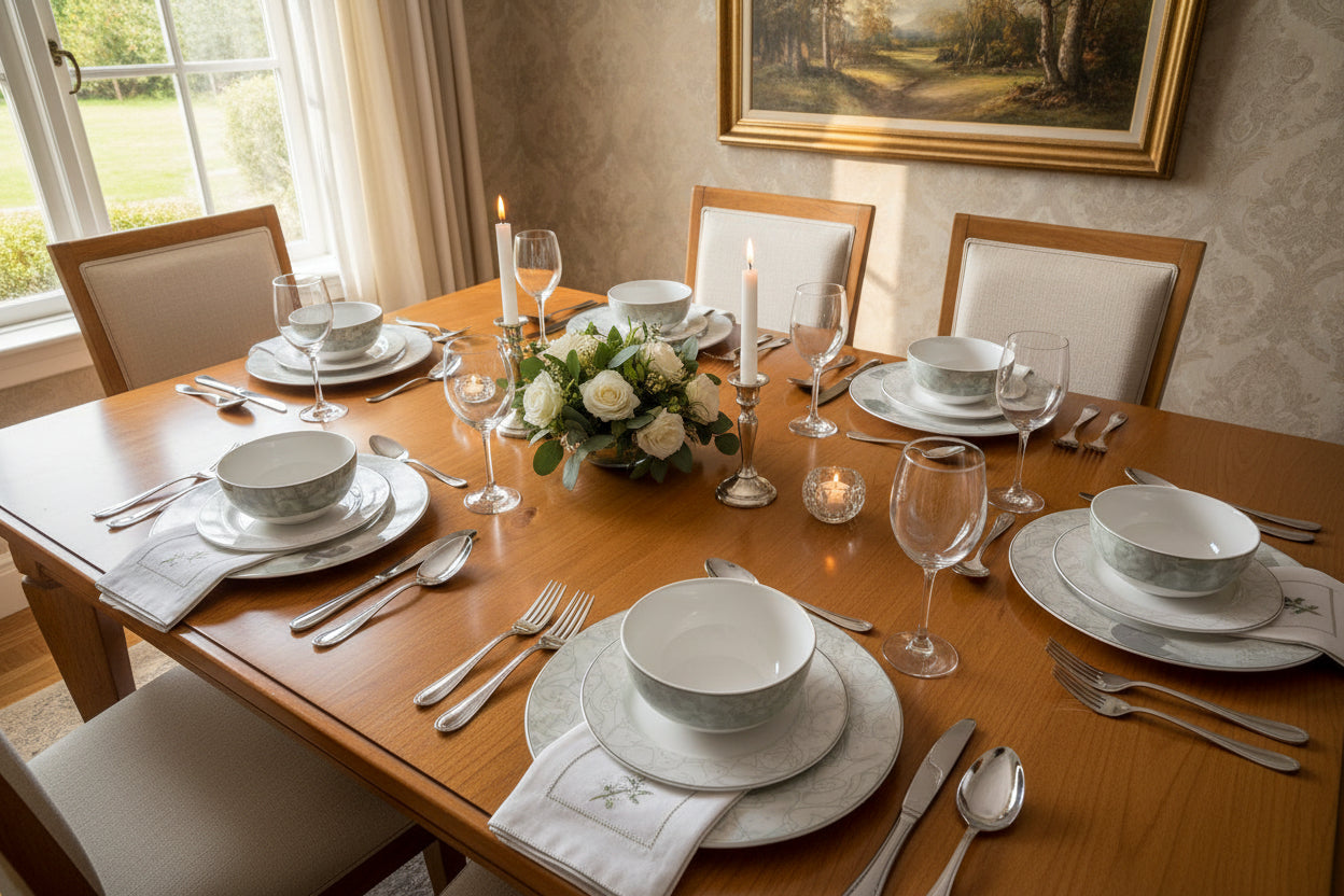 Huroof Premium 18-Piece Dinnerware Set