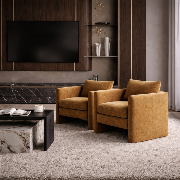 CLEO Armchair - Yellow