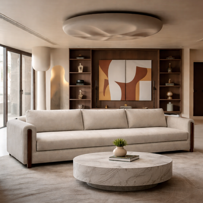tuxedo sofa - 4seater - customized