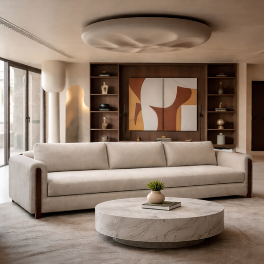 tuxedo sofa - 4seater - customized
